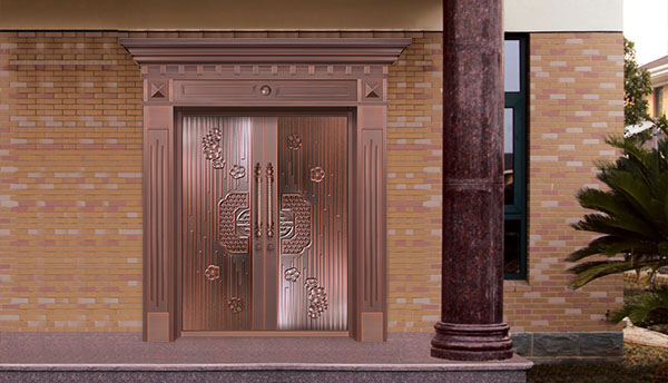 铜门，中国古代这是一种非常常见的门。